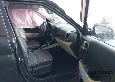 2020 Hyundai Venue Denim from USA, damaged, VIN KMHRC8A36LU021630